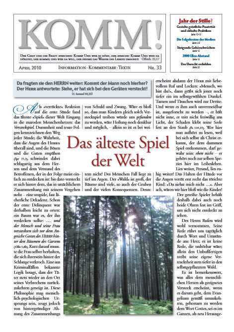 Komm! 33 / 2010