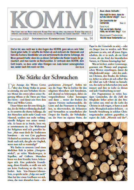 Komm! 14 / 2007
