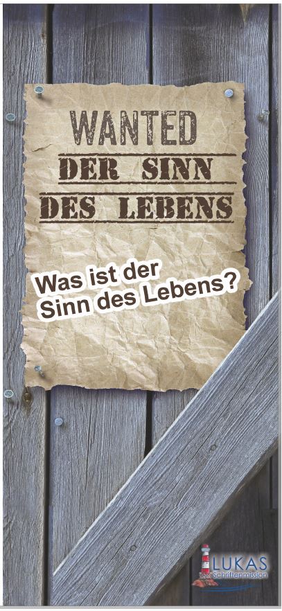 Ansicht Wanted Was ist der Sinn des Lebens