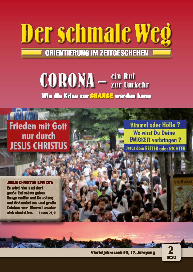 Cover Der schmale Weg 2 2020 Corona