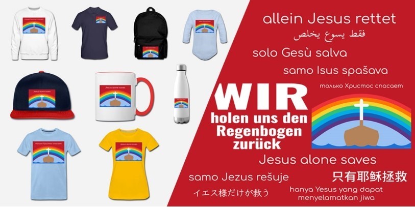 Regenbogen in vielen Sprachen