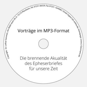Die brennende Akualität des Epheserbriefes